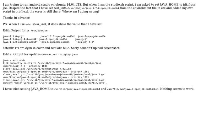Unable to set JAVA_HOME to jdk смотреть онлайн