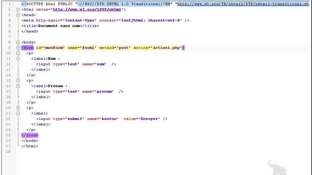 6 php mysql variable de formulaire partie 1 смотреть онлайн