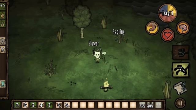 Lp. Don't Starve Pocket Edition #1 - Сходим с ума смотреть онлайн