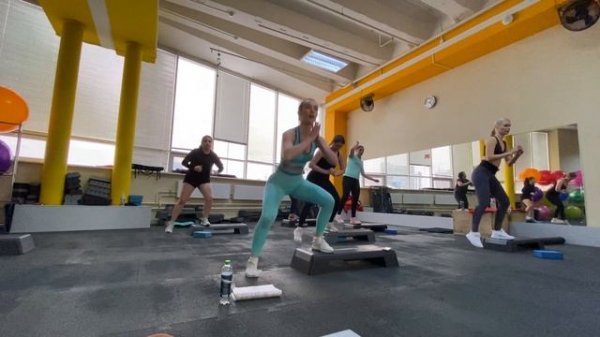 Степ силовая/ полноценная тренировка/ ФК НОРМА