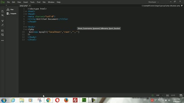 5 php db1 insert del update смотреть онлайн