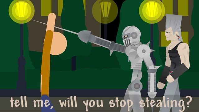 Silver Chariot Beatdown(Stick nodes animation) смотреть онлайн
