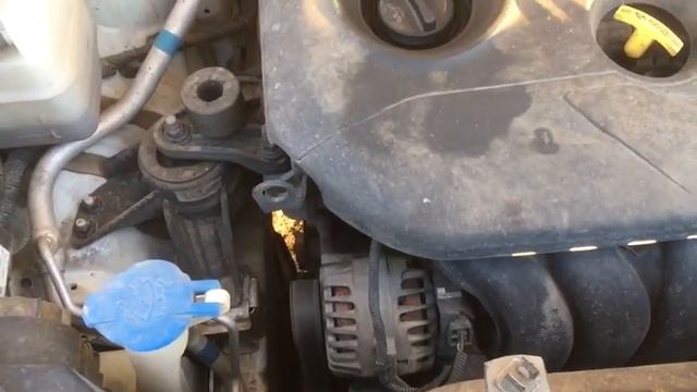 Работа двигателя G4NA с задирами на КИА СПОРТЕЙДЖ 3 смотреть онлайн