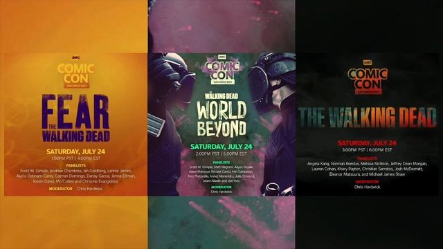 Walking Dead San Diego Comic Con 2021 Panel Reveals (HUGE SURPRISE!) | TWD/FTWD & World Beyond смотреть онлайн