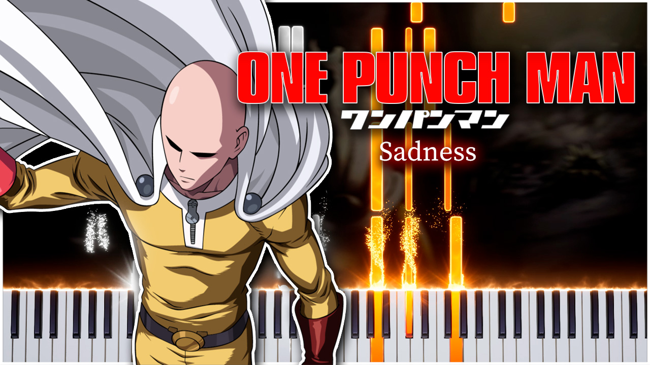 Sadness / Saitama's Theme (Ванпанчмен) 【 КАВЕР НА ПИАНИНО 】 смотреть онлайн