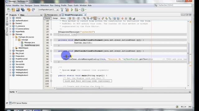 Projet JAVA to jar (Simple Déploiement ) смотреть онлайн