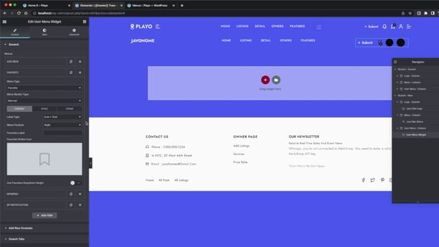 Header Builder - Best WordPress Directory Themes, Javo Directory смотреть онлайн