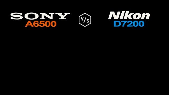 SONY A6500 vs Nikon D7200 смотреть онлайн