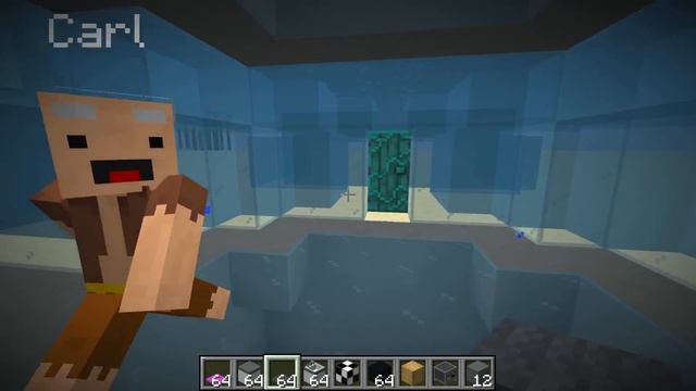 I Built a SECRET UNDERWATER House From My Friends! смотреть онлайн