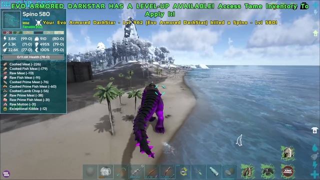 WE EVOLVE THE GIANT MICRORAPTOR | ETERNAL | ARK SURVIVAL EVOLVED EP45 смотреть онлайн