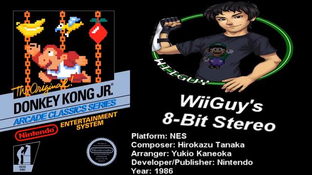 Donkey Kong Jr. (NES) Soundtrack - 8BitStereo смотреть онлайн