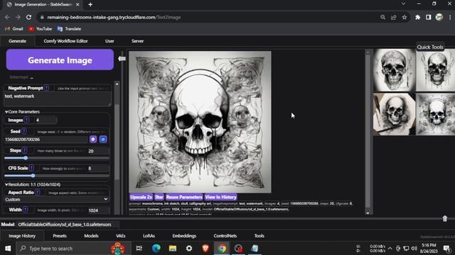 NEW UI for Stable Diffusion ! - Local install + Google Colab смотреть онлайн