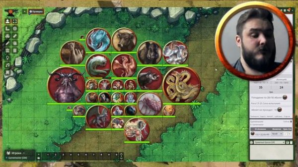 Автоматизация боевых сцен в Foundry