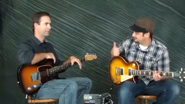 Blues Guitar Lesson: 2 Guitars Bass and Rhythm смотреть онлайн