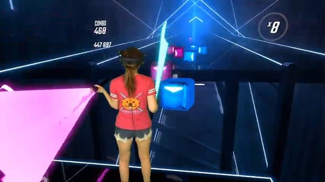 Beat Saber || Foo Fighters - Everlong (Expert) First Attempt || Mixed Reality смотреть онлайн