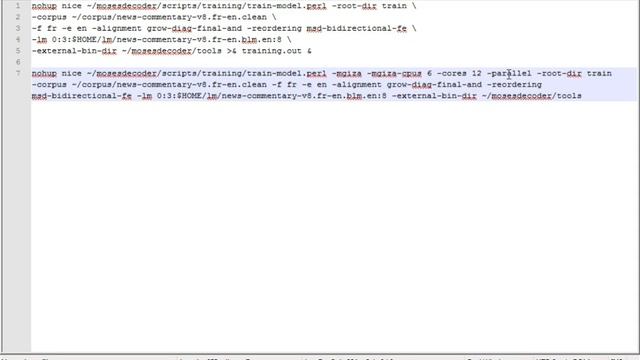 Moses installation on Ubuntu 16.04 - Part 10: Train and build Phrase Table смотреть онлайн