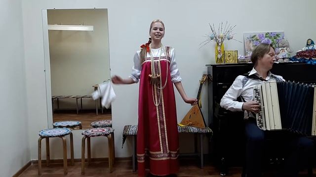 Дружинина Валерия Р н п «Пойду млада по воду» смотреть онлайн