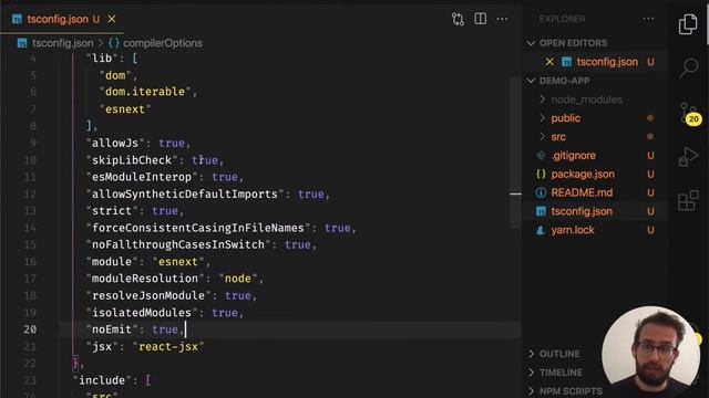 Learn Typescript For React - 01.02: What is ts-config.json? смотреть онлайн