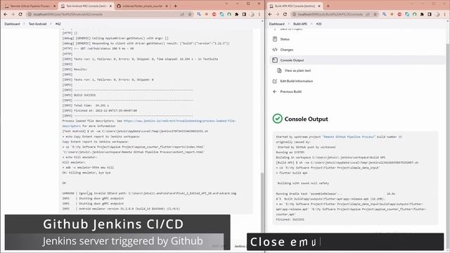 Github Jenkins CI/CD Automate Android Test смотреть онлайн