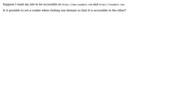 Can I share a cookie with a subdomain? смотреть онлайн