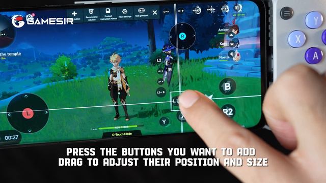 How to play Genshin Impact on Android phone with GameSir G8 Galileo | Tutorial смотреть онлайн
