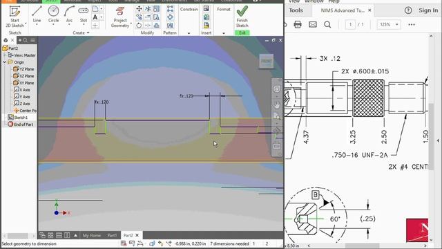 Revolving in Autodesk Inventor 2019 смотреть онлайн