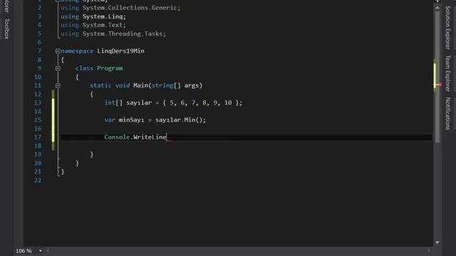 c# Linq Ders19 MinMax смотреть онлайн