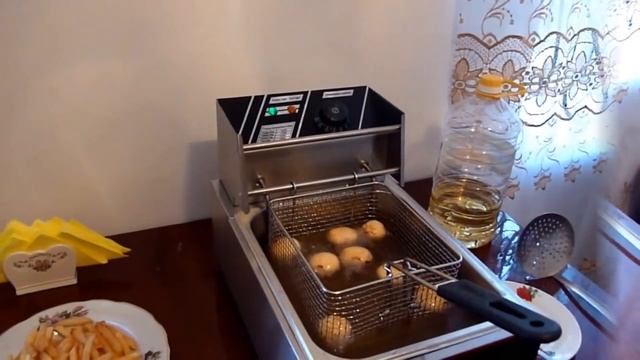 Фритюрница GoodFood EF6 Хинкали во фритюре