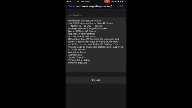 iOSGods iAP Cracker | Tweak Games/Apps iOS 11 12 13 with A12 / A13 supported смотреть онлайн