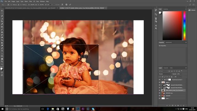 Adobe Photoshop 2018cc editing | Bokeh Effect | Full HD 1080/60fps смотреть онлайн