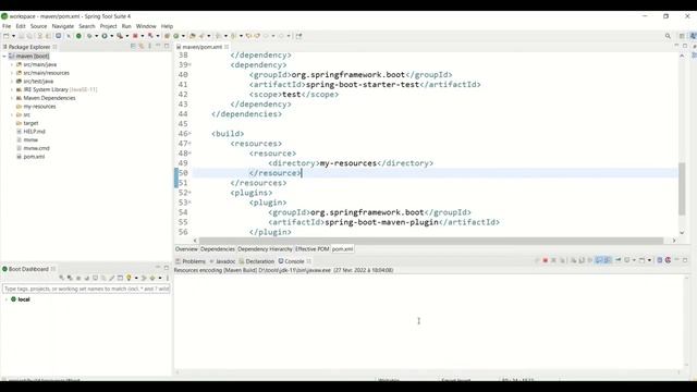 Maven Resources Plugin - Comment spécifier des répertoires de ressources смотреть онлайн