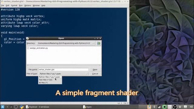 Mastering GUI Programming with Python | 13. Creating 3D Graphics with QtOpenGL смотреть онлайн