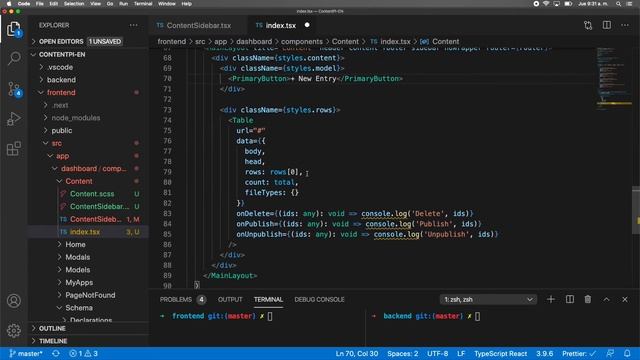 23. How to build a Headless CMS with TypeScript, React, GraphQL & Node: Content Table смотреть онлайн