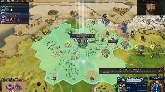 Let's Play Civ 6 Ein paar Runden Frieden #8 смотреть онлайн