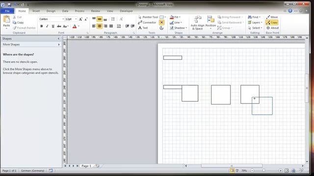 Base Point copy & Move Visio смотреть онлайн