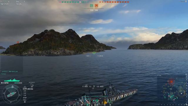 Крейсер Киров WoWS