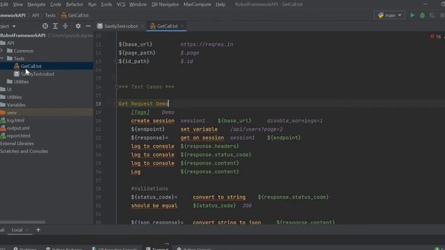 How to add plugins and execute .txt files as Robot file in PyCharm смотреть онлайн