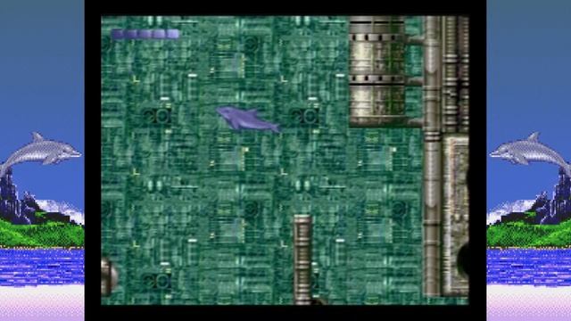 How to Defeat Vortex Queen - Sega Genesis Ecco the Dolphin Creepy Boss смотреть онлайн