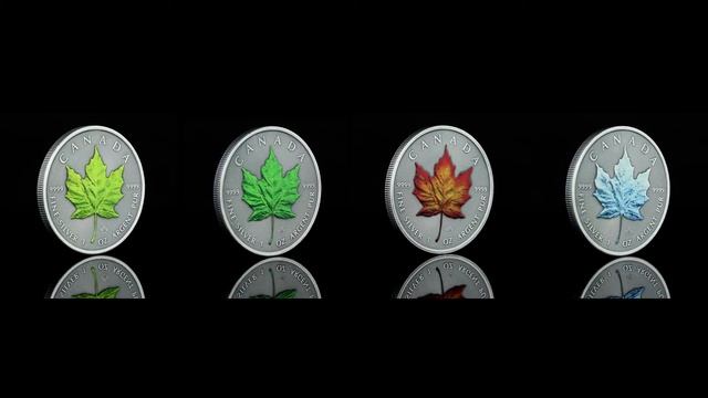 Canada 2020 FOUR SEASONS Canadian Maple Leaf $5 Silver Coins 1 oz Spring Summer Autumn Winter смотреть онлайн