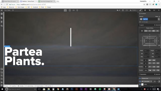 How to make a website with a full screen video background using Webflow 2018 смотреть онлайн