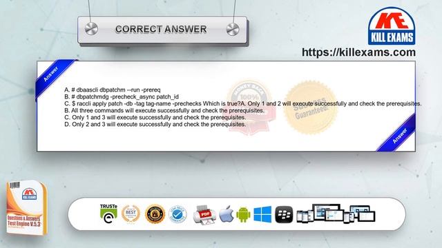 1Z0-160 - Oracle Database As A Service (DBaaS) Cloud Certified Expert Practice Test by Killexams.co смотреть онлайн