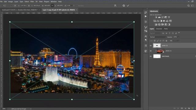 Hanging 5 Split Panel Canvas Mockup Photoshop Smart Object смотреть онлайн