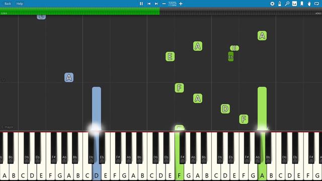 Grasswalk - Plants vs Zombies - Piano Tutorial смотреть онлайн