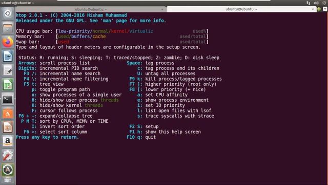 How to use htop command | Install | Linux tutorial for beginners Part #5 [Linux programming] смотреть онлайн