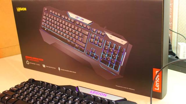 Клавиатура и мышь Lenovo Legion смотреть онлайн