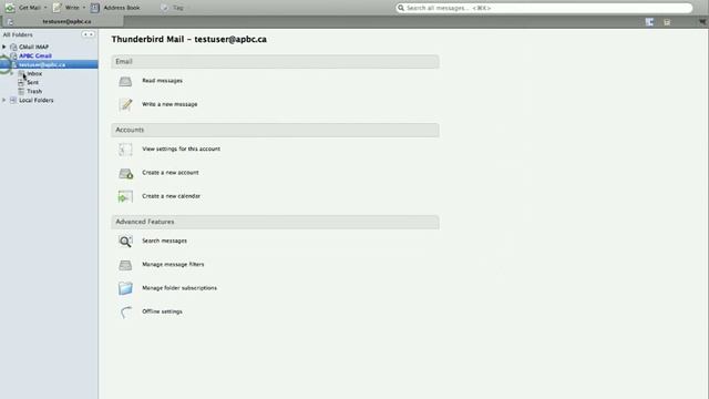 Tutorial - Configure Thunderbird with @apbc.ca Email. смотреть онлайн