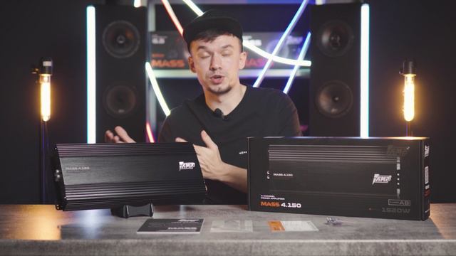Обзор Усилителя AMP Mass 4.150 смотреть онлайн