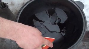 РУЛЬКА В ТОМАТНОМ СОКЕ В КАЗАНЕ НА КОСТРЕ!