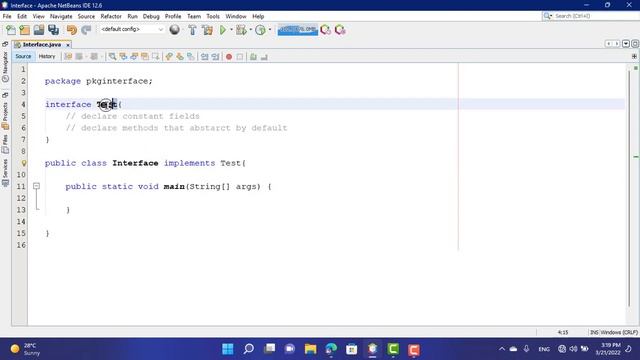 Advance-Java Interface in Java #19 смотреть онлайн