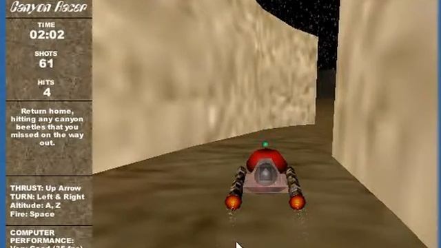 Canyon Racer (PC browser game) смотреть онлайн